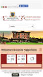 Mobile Screenshot of locandapoggioleone.it